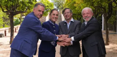 Secretaría de Gobernación elogia discurso de Sheinbaum en cumbre democrática de Barcelona