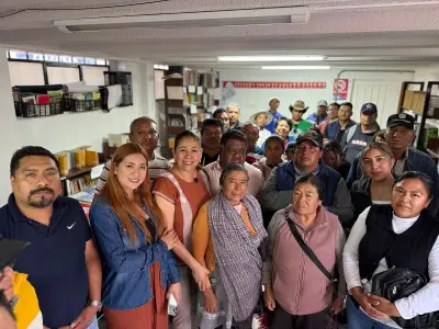 Secretaria de Bienestar se reúne con ejidatarios de Puebla para escuchar necesidades comunitarias