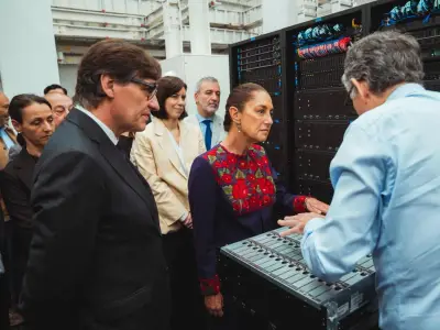 Sheinbaum fortalece lazos científicos con Cataluña en el Barcelona Supercomputing Center