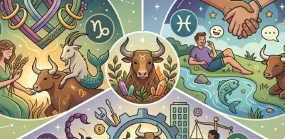 Signos que mejor conectan con Tauro en amor, amistad y trabajo