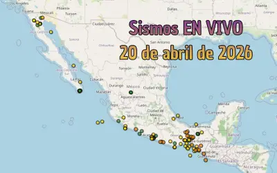 Sismos en México y Jalisco: Monitoreo en Vivo del 20 de Abril de 2026