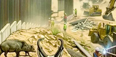 Smart Wall: el muro inteligente que fragmenta el ecosistema fronterizo