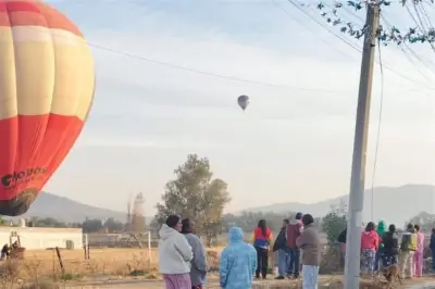 Suspenden a tres empresas de globos aerostáticos en Teotihuacán por irregularidades