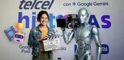 Telcel y Google lanzan concurso de videos con IA para impulsar creatividad en México
