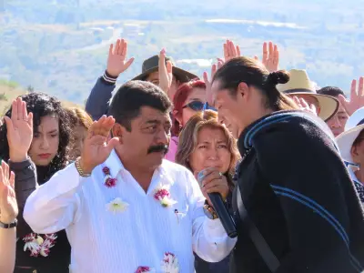 Texcoco honra a Nezahualcóyotl en su 624 aniversario con ritual prehispánico