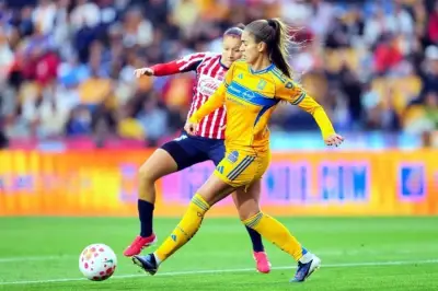 Tigres Femenil Rescata Empate en el Último Minuto Frente a Rayadas