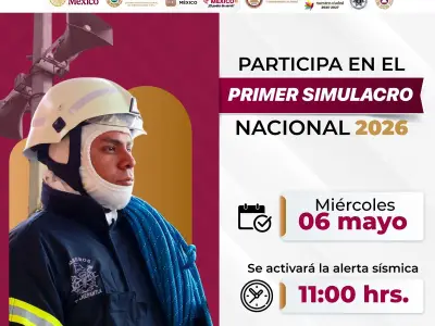 Tlalnepantla invita al Primer Simulacro Nacional 2026
