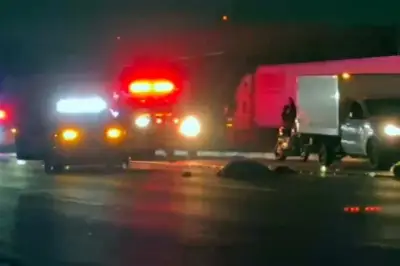 Tragedia vial en Apodaca: Motociclista pierde la vida tras derrapar en la carretera