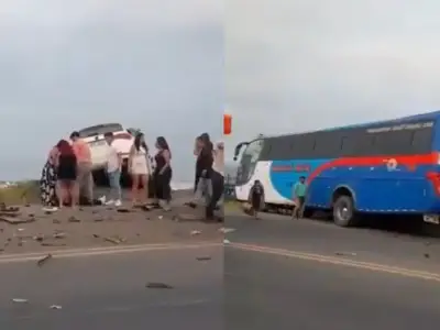 Tragedia vial en Ecuador: 5 muertos y 29 heridos en choque de autobús