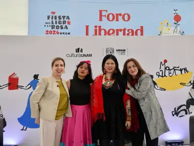 UNAM inaugura Fiesta del Libro y la Rosa 2026 con enfoque en cultura de paz
