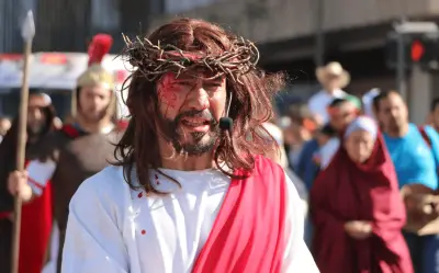 Viacrucis en San Martín de las Flores: La Judea 2026 revive la Pasión de Cristo con realismo