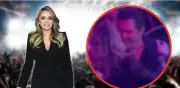 Angelica Rivera captada con misterioso hombre en concierto de Chayanne