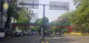 ANUEE bloquea Circuito Interior en Cuauhtémoc causando caos vial en CDMX