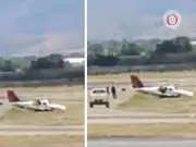 Avioneta realiza aterrizaje de emergencia en Aeropuerto de Oaxaca con una persona lesionada
