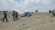 Avioneta se desploma en Huejotzingo, Puebla; confirman tres fallecidos