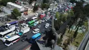 Caos vial en México-Pachuca por bloqueo intermitente hacia CDMX