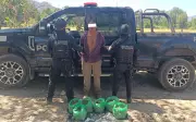 Capturan a hombre con más de 4 kilos de marihuana en Mascota, Jalisco