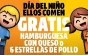 Carl's Jr regala hamburguesas por Día del Niño 2026 en México