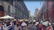 Cierran accesos a Palacio Nacional por invasión de tierras en Guerrero