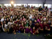 Clausuran campamento juvenil de Morena en Monterrey