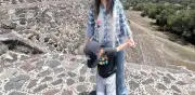 Debate en redes: Fotos personales en Teotihuacán tras tragedia dividen opiniones