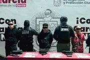 Desarticulan peligrosa célula criminal con arsenal y drogas en operativo