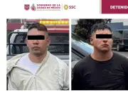 Detienen a dos asaltantes que robaban a compradores de autos por redes sociales en Álvaro Obregón