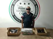 Detienen en Chiapas a exmilitar con arsenal para el crimen organizado