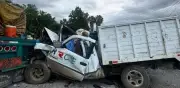Dos accidentes viales en Nuevo León dejan una persona muerta y 11 lesionadas