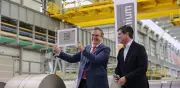 Ebrard resalta apoyo a industria en visita a Ternium, Nuevo León