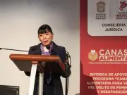 Edomex entrega 151 canastas alimentarias a víctimas de feminicidio y desaparición