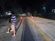 Ejidatarios de Calakmul bloquean carretera por abusos y extorsiones de la Guardia Nacional