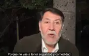 Fernández Noroña estalla y abandona entrevista por preguntas sobre su casa en Tepoztlán
