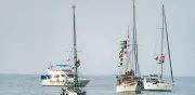Flotilla humanitaria denuncia cerco militar israelí rumbo a Gaza