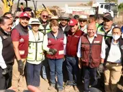 Gobernadora Delfina Gómez lidera mega limpieza en Periférico Oriente del Edomex