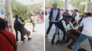 Golpean y desalojan a migrantes cubanos en parque de Tapachula, Chiapas