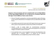 IMSS culpa a apagones por fallas en sistemas de climatización