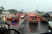 Lluvias intensas azotan la Ciudad de México, reportan encharcamientos generalizados