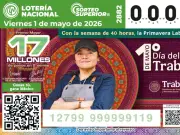 Lotería Nacional lanza billete conmemorativo del Día del Trabajo