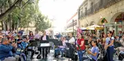 Músicos de Oaxaca protestan en concierto por salarios y regulación de contratos