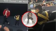 Niño roba cámara al bailar como Michael Jackson en cine durante película biográfica