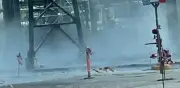 Pemex aclara que humo en Dos Bocas era vapor de agua, no gas ni fuga
