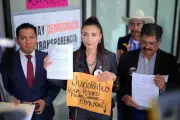 Presentan demandas de juicio político contra Rosario Piedra en la CNDH