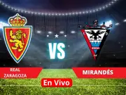 Real Zaragoza y Mirandés se juegan la permanencia en dramático duelo de LaLiga Hypermotion