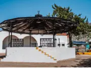 Rehabilitación del Jardín del Arte de Pachuca genera polémica por tonos neutros