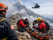 Rescate exitoso en el Nevado de Colima: tecnología y coordinación salvan a tres extraviados