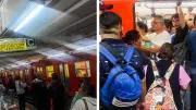 Retrasos de hasta 40 minutos afectan al Metro CDMX; usuarios reportan saturación en Línea 3