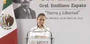 Sheinbaum honra a Zapata con cambios democráticos y fin de privilegios