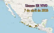 Sismos en México: Monitoreo en vivo de temblores en Jalisco y el país este 7 de abril