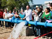 Tlajomulco inaugura nueva línea de agua potable para Paseos del Valle y Sendero Real